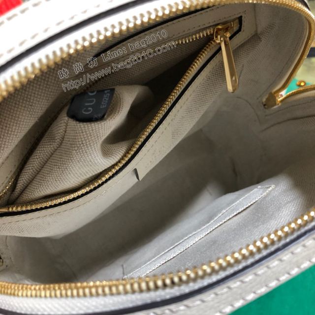 Gucci包 古馳女包 547965 花膠/白皮 gucci雙肩女包 gucci後背包  gudj1401